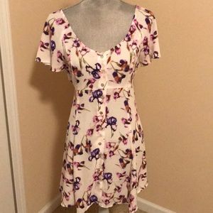Elle vintage floral dress